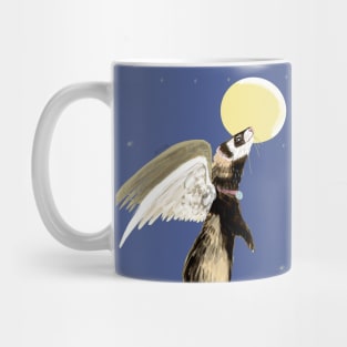 Ferrets : love you to the moon Mug
